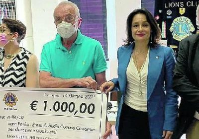 Grazie ai lions, l’artista perugino Umberto Gualaccini, ritrova la sua luce