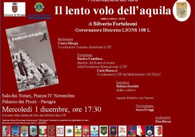 Presentazione del romanzo “Il lento volo dell’aquila”